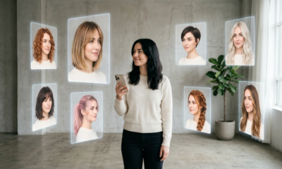 App para Simular Corte e Cor de Cabelo Online