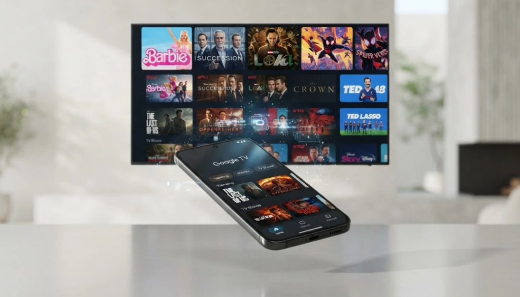 Google TV: Assista Milhares de Canais na sua TV ou celular